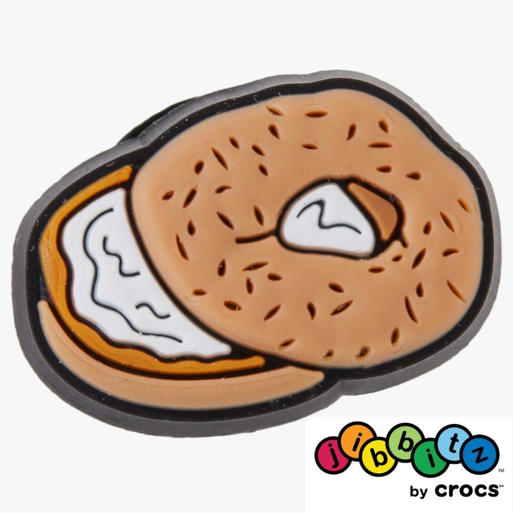 Jibbitz Bagel Charm by Crocs